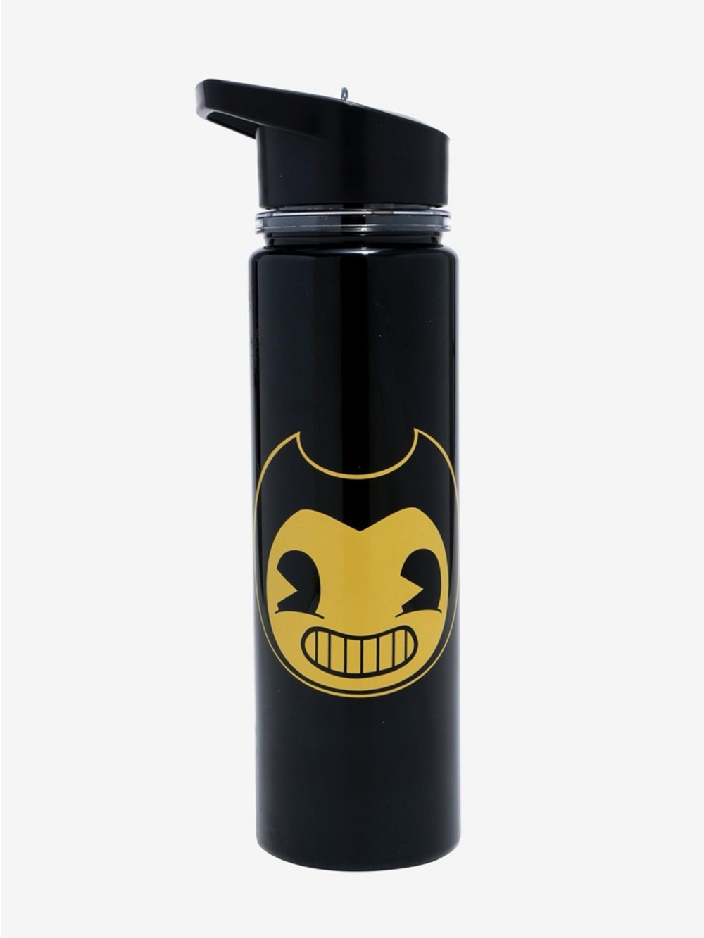 Black and Yellow Character Stainless Steel Water Bottle